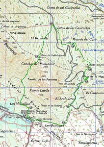Mapa de la ruta
